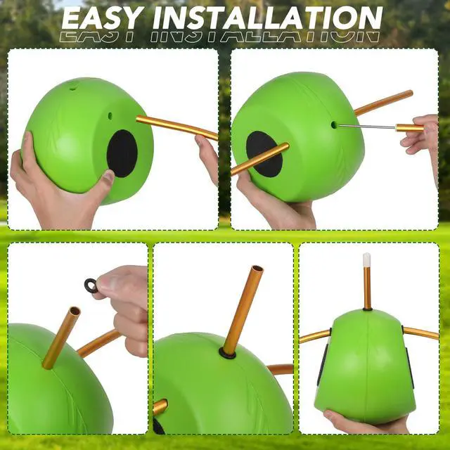 Alt view image 2 of 7 - 3-in-1 Golf Swing Trainer Aid Set: Includes Golf Training Aid Ball, Swing Correcting Arm Band, Wrist Hinge & 2 Wristbands | Complete Golf Training Aids for Posture, Tempo and Proper Swing Mechanics
