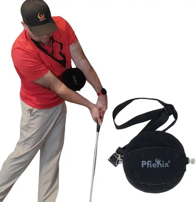 Main image of Golf Swing Inflatable Ball Trainer Inflatable Swing Training Aid for Arm Connection & Posture Correction Perfect for Full Swing, Chipping & Putting