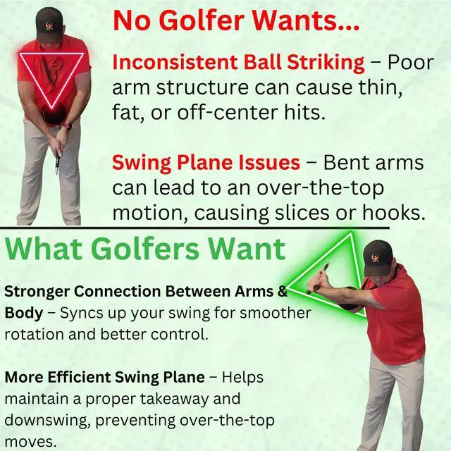 Alt view image 5 of 7 - Golf Swing Inflatable Ball Trainer Inflatable Swing Training Aid for Arm Connection & Posture Correction Perfect for Full Swing, Chipping & Putting