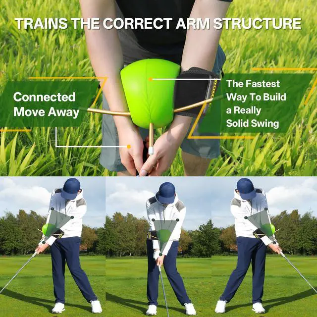 Alt view image 4 of 7 - The Connector Golf Training Aid in Improving Hand Positioning, Smart Ball Golf Training Aid for Posture Correction Practice.Golf Swing Trainers are Suitable for Golfers at All Levels, (with Hook&loop)