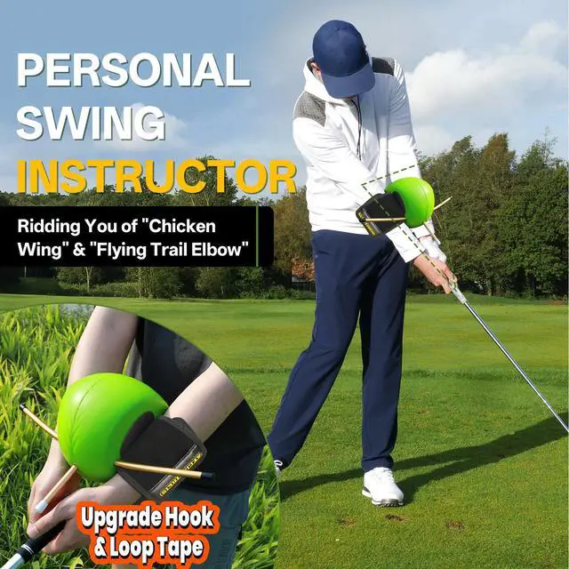 Alt view image 3 of 7 - The Connector Golf Training Aid in Improving Hand Positioning, Smart Ball Golf Training Aid for Posture Correction Practice.Golf Swing Trainers are Suitable for Golfers at All Levels, (with Hook&loop)