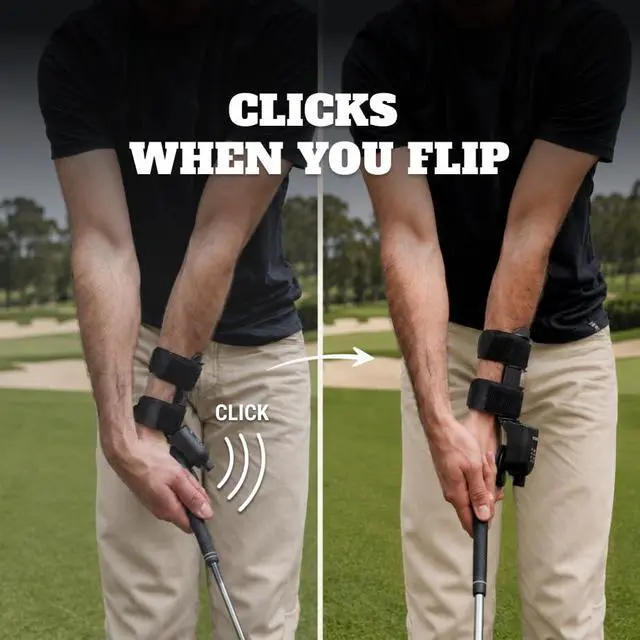 Alt view image 2 of 7 - Wrist-X Golf Swing Training Aid Adjustable Golf Wrist Trainer with Audible Click Feedback (070°) Develop Correct Wrist Hinge Posture & Muscle Memory Works with Both Right & Left Hand