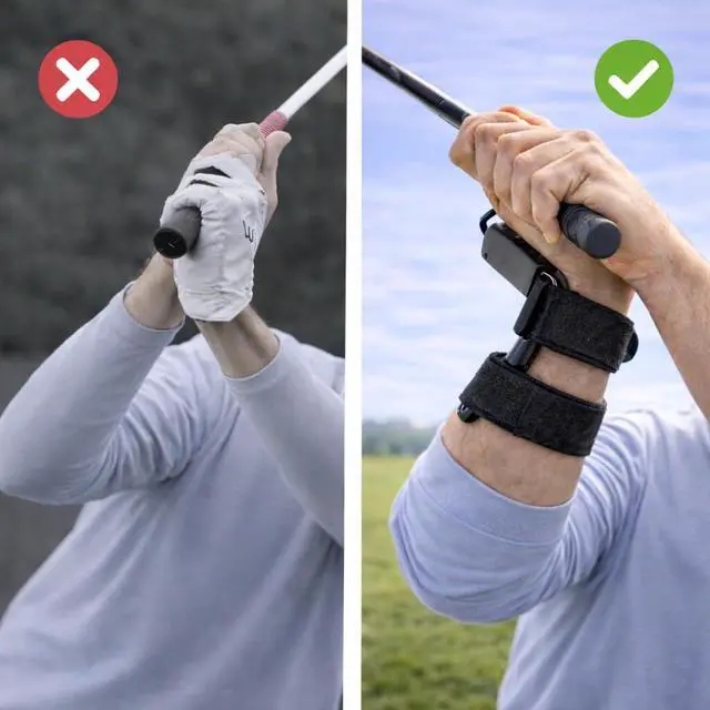Alt view image 6 of 7 - Wrist-X Golf Swing Training Aid Adjustable Golf Wrist Trainer with Audible Click Feedback (070°) Develop Correct Wrist Hinge Posture & Muscle Memory Works with Both Right & Left Hand