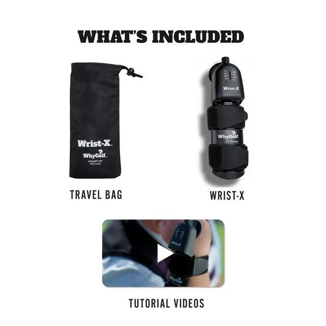 Alt view image 7 of 7 - Wrist-X Golf Swing Training Aid Adjustable Golf Wrist Trainer with Audible Click Feedback (070°) Develop Correct Wrist Hinge Posture & Muscle Memory Works with Both Right & Left Hand