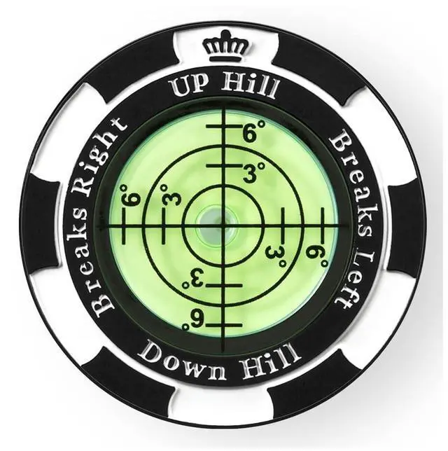 Main image of Reader - Golf Ball Marker with High Precision Green Reading Aid Golf Accessories for Men Women(Black)