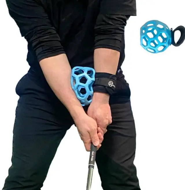 Main image of ElbowFix Golf Swing Trainer Fix Chicken Wing & Flying Elbow | Improve Arm Rotation & Follow-Through | Wrist & Arm Connection Golf Training Aid