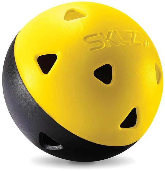 Main image of Limited-Flight Practice Impact Golf Balls, 12 Pack,Yellow