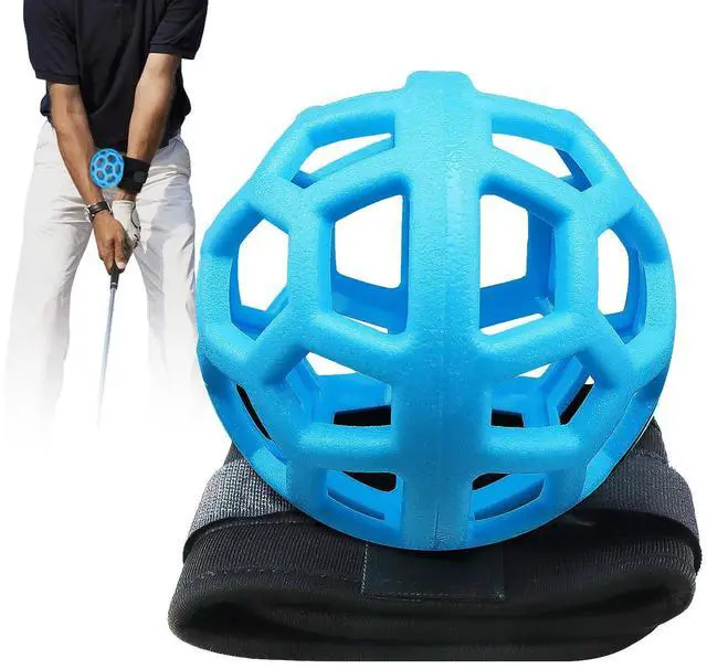 Main image of Smart Ball Golf Training Aid Golf Swing Trainer Ball, Practical Training Aid for Golf, Intelligent Ball for Beginner Posture Training, Golf Wrist Strap Training Ball