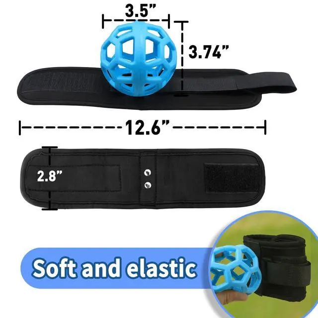 Alt view image 3 of 6 - Smart Ball Golf Training Aid Golf Swing Trainer Ball, Practical Training Aid for Golf, Intelligent Ball for Beginner Posture Training, Golf Wrist Strap Training Ball