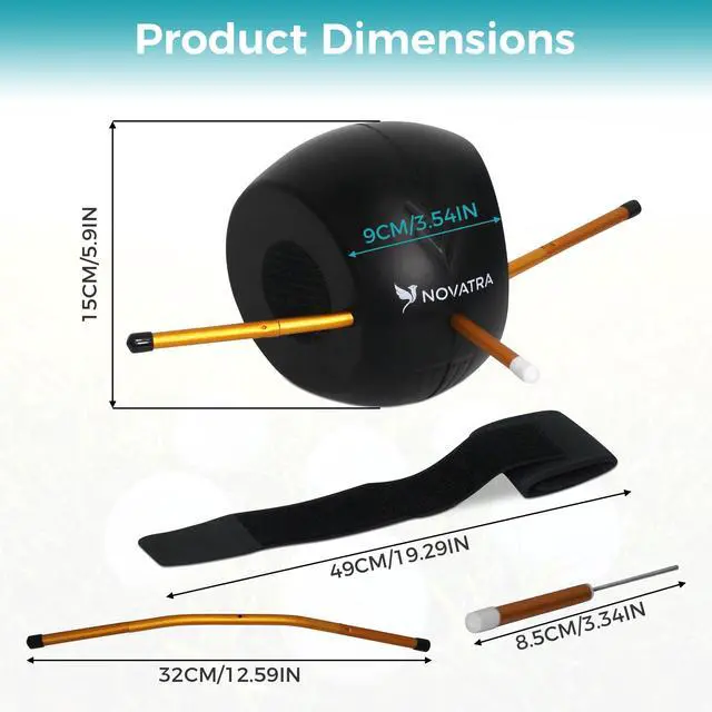 Alt view image 2 of 7 - Golf Trainer Ball with Anti-Slip Strap Swing Sync Training Aid for Better Connection, Pure Strikes & Swing Consistency Golf Smart Ball for Practice and Skill Development