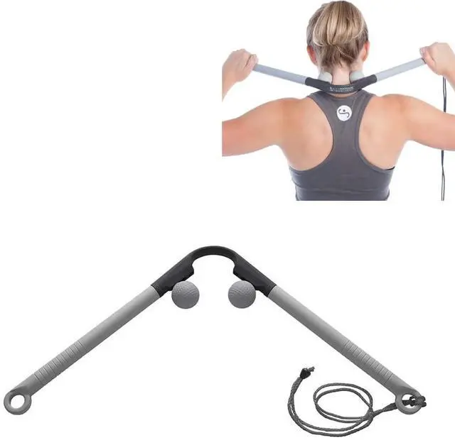 Main image of AccuMassage FSA Eligible - Dual Pressure Point Massage Tool & Massage Hammer - 2 in 1 Design - Shiatsu Neck Massager Tool, Golf Ball Percussion Massager for Deep Tissue Pain Relief