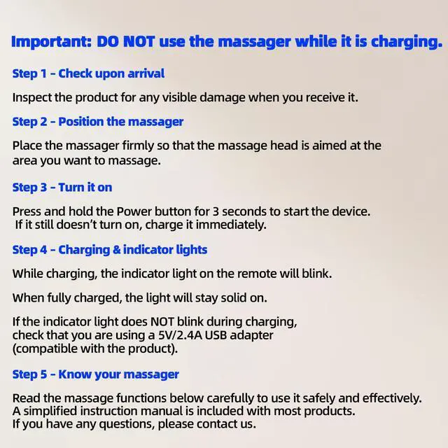 Alt view image 2 of 7 - Asdys Back Massager with Heat, 4D Shiatsu Kneading Deep Tissue Electric Massager for Neck Shoulder Leg Back, Portable Rechargeable Cordless for Home Office Sofa Bed, for Men Women Mom Dad