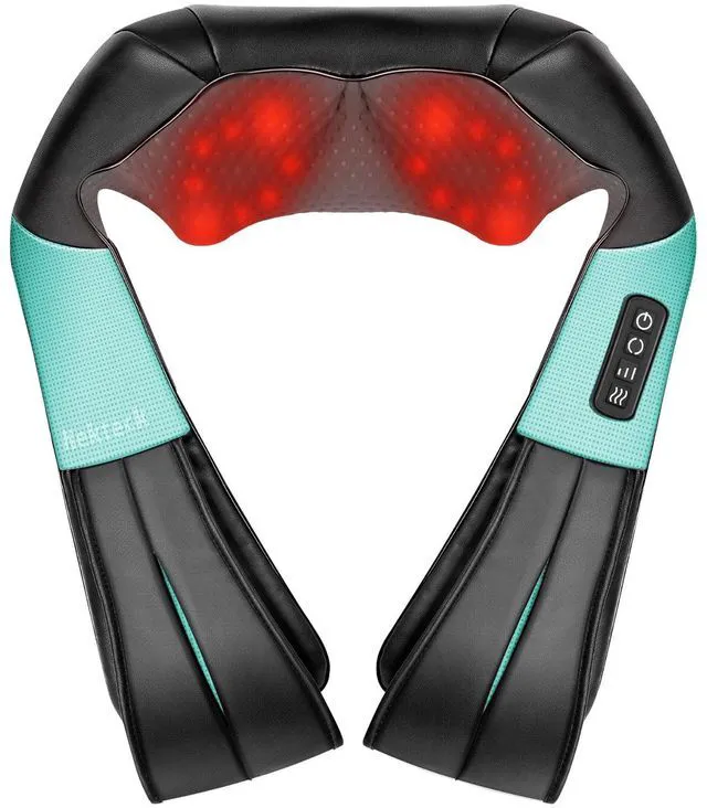 Main image of Shiatsu Neck Massager with Heat for Pain Relief, NOT Cordless
