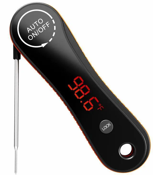 Main image of 0.3s Instant Read Meat Thermometer IP67 Waterproof