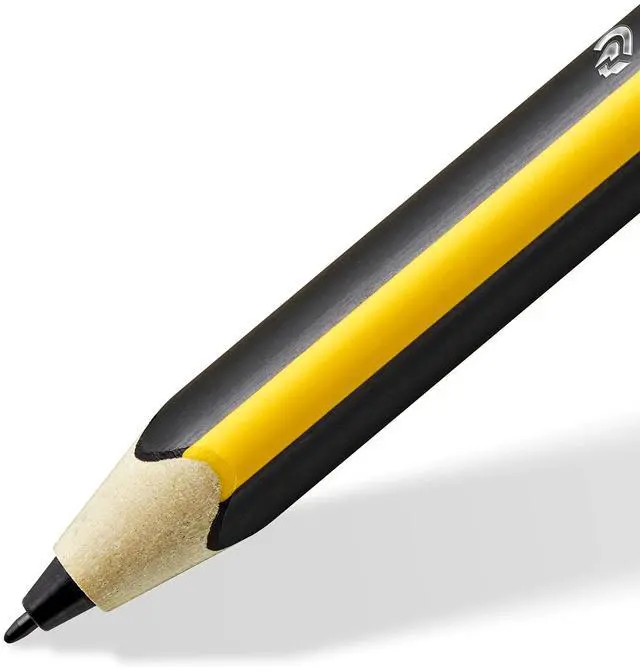 Alt view image 3 of 7 - Noris Jumbo Digital Stylus Pen with Eraser for Touchscreens: No Charging, Thick Triangular Barrel for Comfort, Works with Samsung Galaxy Tab, Kindle Scribe & More, Replacement Nibs & Tool