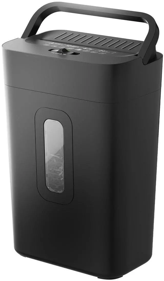 Main image of 12-Sheet Cross Cut Paper Shredder, 5.55 Gallon Heavy Duty Shredder for Home Office, P-4 High Security Shredders for Paper/Credit Card/Mail/Staples/Clips, Portable Handle Design