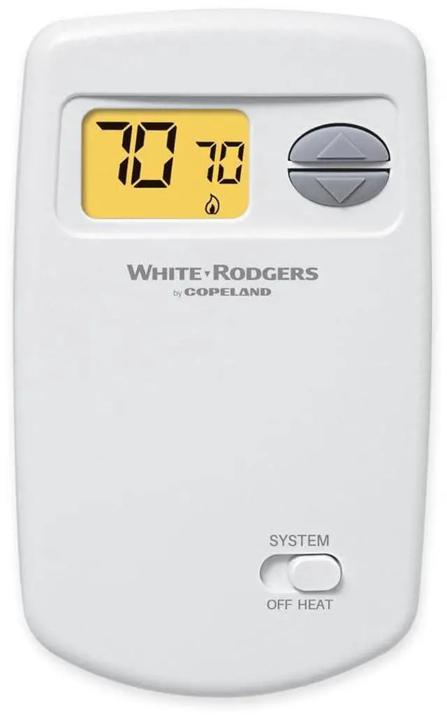 Main image of Emerson Thermostats 1E78-140 Non-Programmable Heat Only Thermostat for Single-Stage Systems,