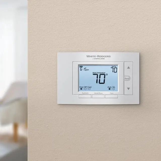 Alt view image 4 of 5 - Emerson 1F85U-42PR Programmable Thermostat
