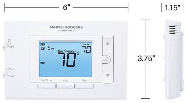 Alt view image 2 of 4 - 80 Series, Programmable, Single Stage Thermostat, 1F83C-11PR