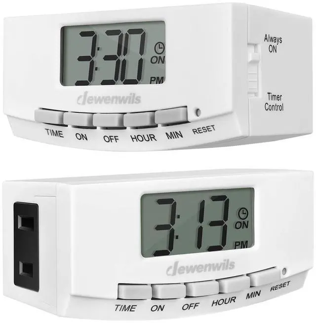Main image of 24 Hour Digital Light Timer, 1 Polarized Outlet
