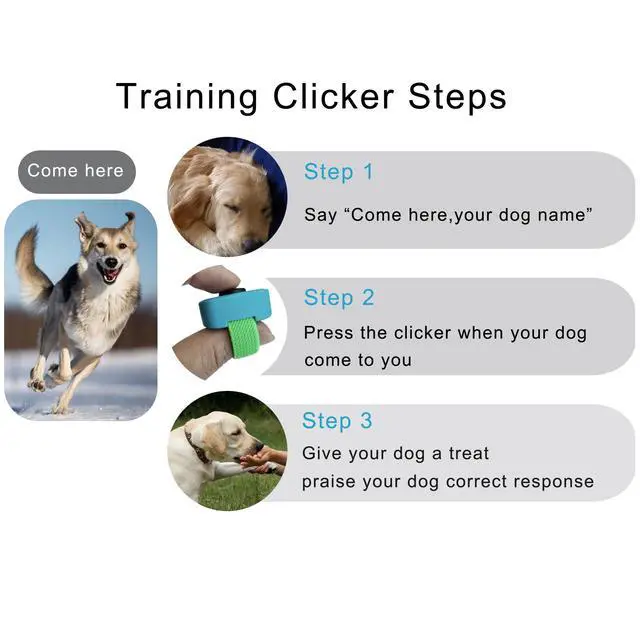 Alt view image 2 of 7 - Pet Clicker for Dogs/Cats/Horses/Birds or Other Animals - Mini Finger Clickers for Training (Finger clickers Black+Blue)