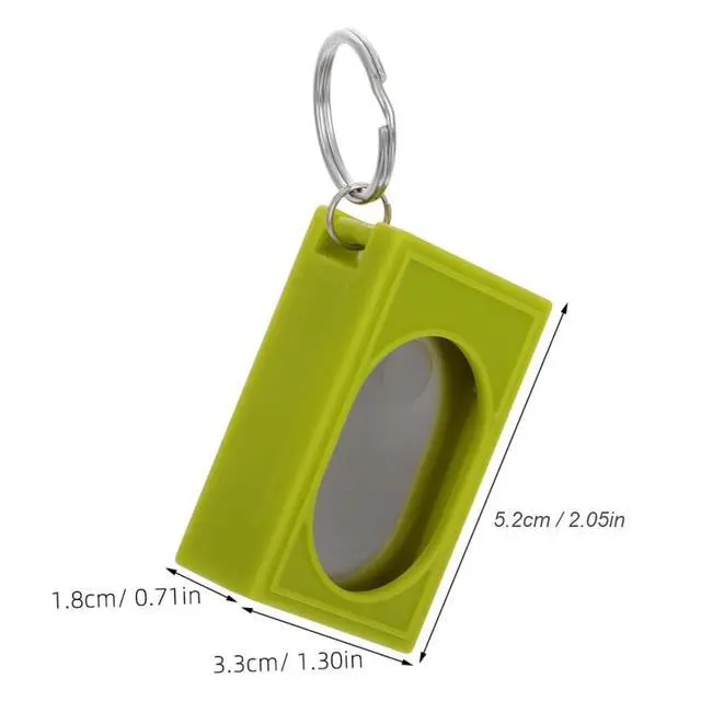 Alt view image 4 of 7 - 2pcs Portable Square Box Training Clicker Puppy Clicker Trainer for Dogs Cats Birds Lizards Fish Aid for Indoor Use (Black+Green)