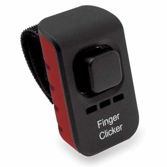 Main image of E-Collar FT-330 Finger Clicker Dog Training Tool, Red
