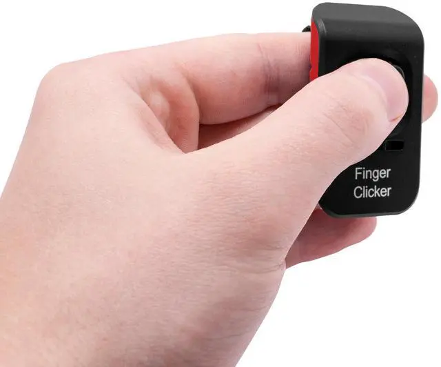 Alt view image 3 of 4 - E-Collar FT-330 Finger Clicker Dog Training Tool, Red