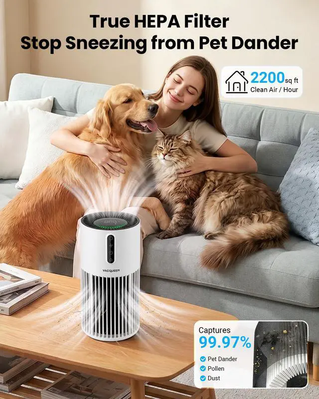 Alt view image 2 of 6 - Air Purifiers for Home Pets
