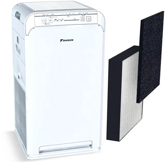 Main image of MCB50YSAU Room Air Purifier for Home, HEPA, Activated Carbon, Pre-Filter and UVC LED Light, Zero Ozone Product, CARB Certified, 10.5 x 10.5 x 19.5 in
