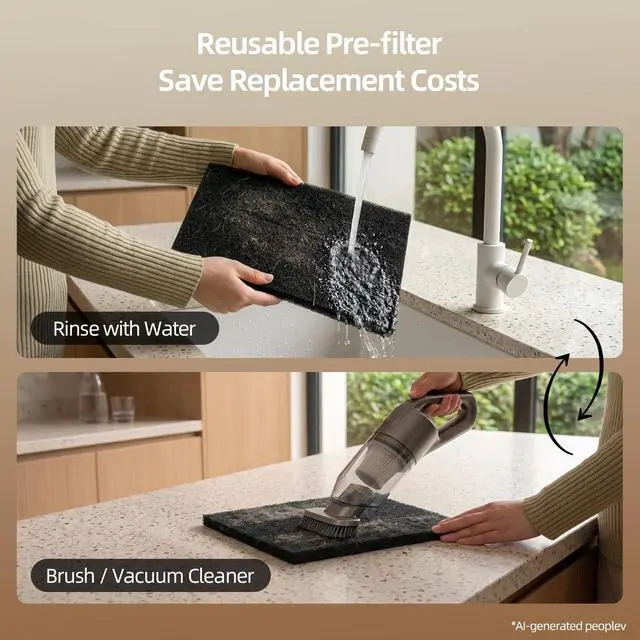 Alt view image 4 of 7 - Air Purifier for Home Large Room