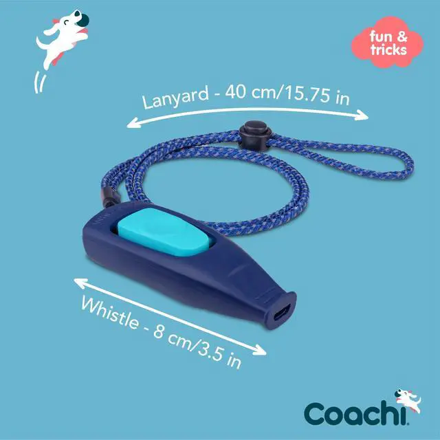 Alt view image 4 of 7 - Company of Animals Whizzclick | Navy/Light Blue Button