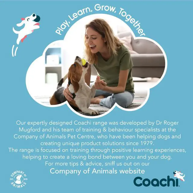 Alt view image 7 of 7 - Company of Animals Whizzclick | Navy/Light Blue Button