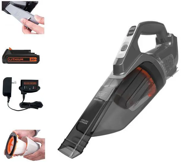Main image of 20V dustbuster Small Vacuum Cleaner Portable Vacuum Hand Held Cordless for Home and Car, Includes Rechargeable Battery (BCHV001C1)