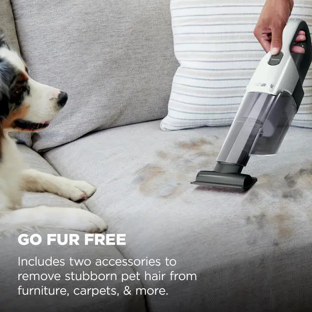 Alt view image 3 of 7 - Cyclone PET Handheld Vacuum, Pearl White, AA701