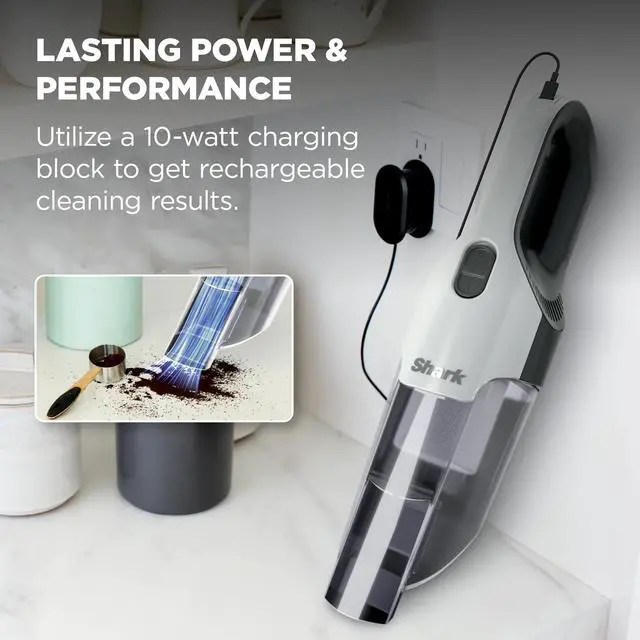 Alt view image 6 of 7 - Cyclone PET Handheld Vacuum, Pearl White, AA701