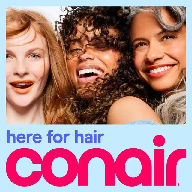 Alt view image 7 of 7 - InfinitiPRO Blow Dryer Brush Set, Rotating, 2" & 1" Brush Heads
