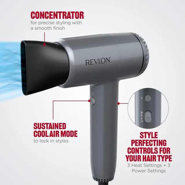 Alt view image 4 of 7 - PowerMove Hair Dryer, Lightweight Blow Dryer with Salon-Quality Performance, Quicker Drying Powered by Advanced BLDC Motor