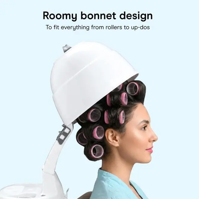 Alt view image 6 of 7 - Bonnet Hair Dryer with Carrying Handle, Adjustable Height, 1875W