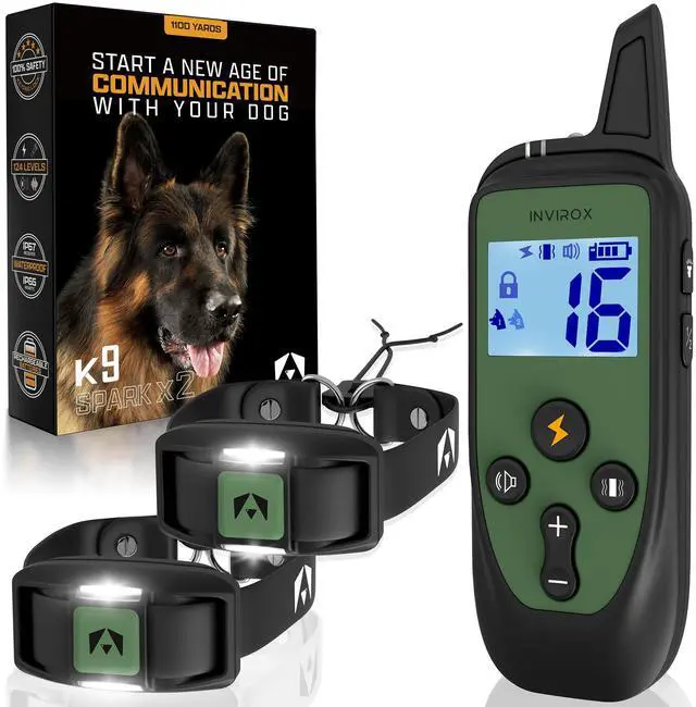 Main image of Dog Training Collar with Remote, Shock Collar for Dogs, 3300 ft