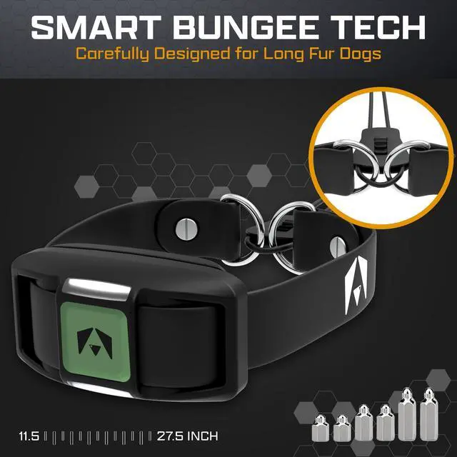 Alt view image 3 of 7 - Dog Training Collar with Remote, Shock Collar for Dogs, 3300 ft