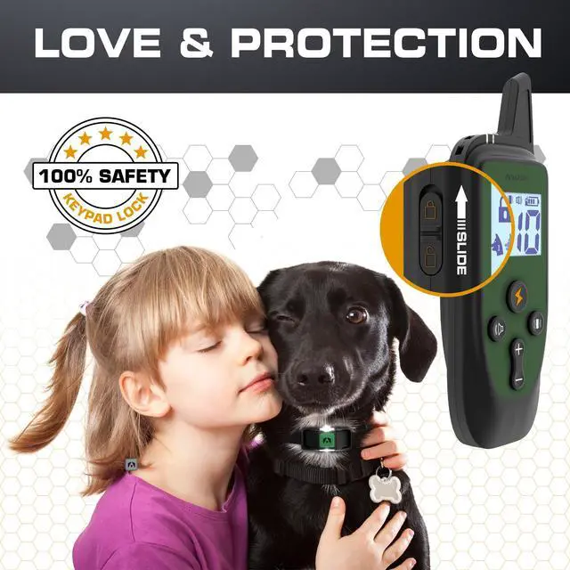 Alt view image 6 of 7 - Dog Training Collar with Remote, Shock Collar for Dogs, 3300 ft