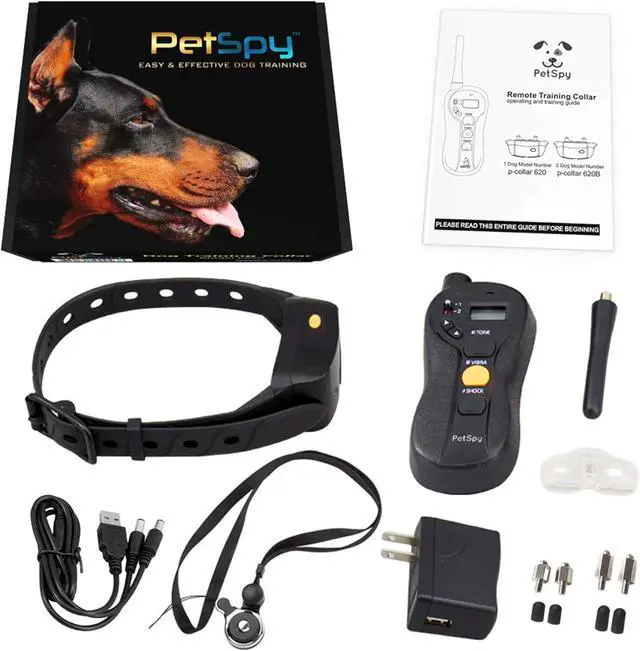 Alt view image 5 of 7 - Shock Collar for Dogs-Waterproof Dog Shock Collar with Remote Control,Vibration,Electric Shock,Beep-E Collar for Dogs Training,Collar with Remote for 10-140 LBS