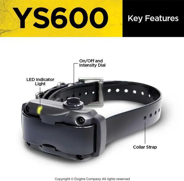 Alt view image 4 of 7 - YS600 Rechargeable Waterproof High-Output No Bark Collar