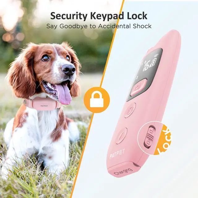 Alt view image 4 of 7 - Dog Shock Collar with Remote - Waterproof Dog Training Collar for Small Medium Large Dogs with Beep, Vibration and 16 Static Levels Shock