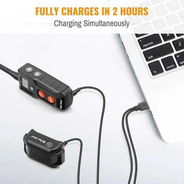 Alt view image 4 of 6 - Dog Training Collar with Remote - Advanced Rechargeable Training Collar for Dogs,Easy to Carry & Fits in Your Pocket,100% Waterproof Trainer