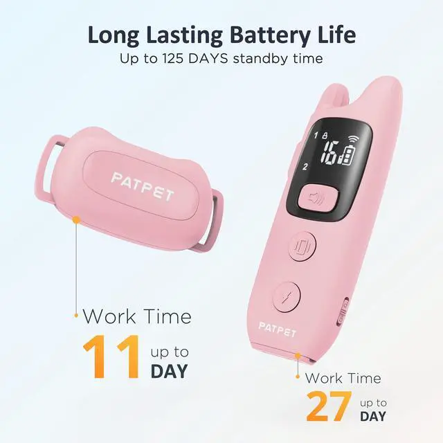 Alt view image 7 of 7 - Dog Shock Collar with Remote - Waterproof Dog Training Collar for Small Medium Large Dogs with Beep, Vibration and 16 Static Levels Shock