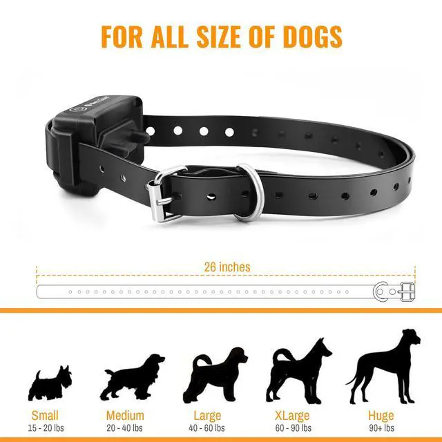 Alt view image 6 of 6 - Dog Training Collar with Remote - Advanced Rechargeable Training Collar for Dogs,Easy to Carry & Fits in Your Pocket,100% Waterproof Trainer