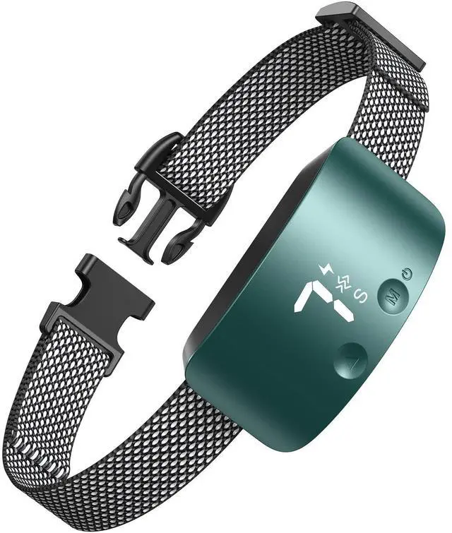 Main image of Bark Collar for Dogs,Rechargeable Anti Barking Training Collar with 7 Adjustable Sensitivity and Intensity Beep Vibration for Small Medium Large Dogs (Blackish Green)