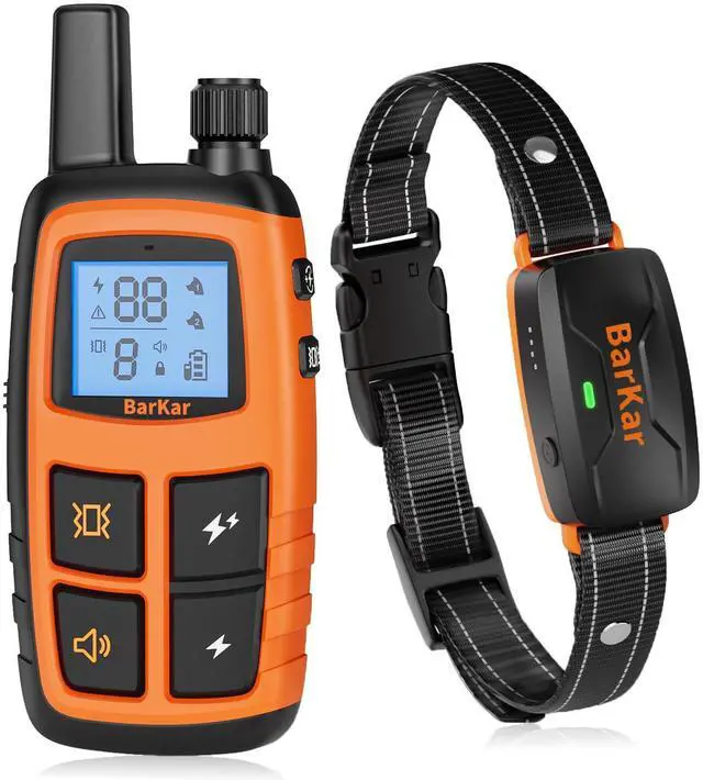 Main image of Dog Shock Collar with 4 Training Modes, IPX7 Waterproof Dog Training Collar with IPX4 Remote, 2600FT Electric Collar with Beep, Shock, Vibration & Shock Boost for All Breeds